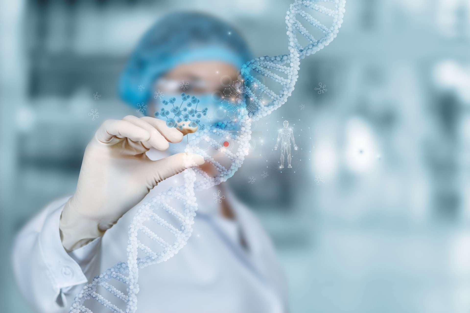 DNA testing concept and paternity test.