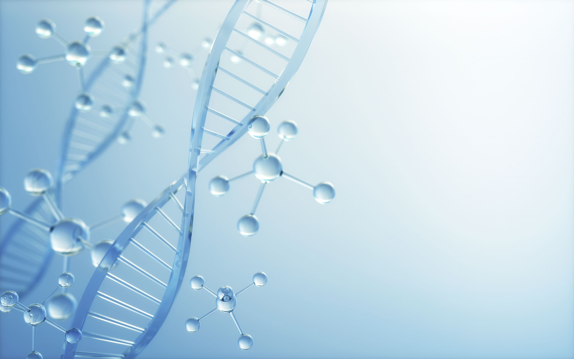 DNA Molecule Structure, Science and Medicine Concept